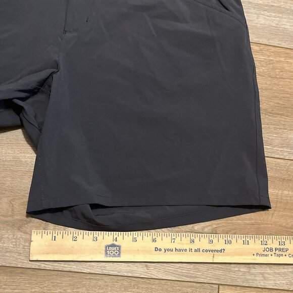 OOBE Uniform Shorts SZ 10 Gray Pockets Elastic Waist Stretch Lightweight Outdoor - Picture 7 of 11